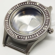 ตัวเรือนสแตนเลสสตีล40มม. เคสฝาโดมแก้วเรืองแสงเคสกันน้ำ100ม. เหมาะสำหรับ NH34 NH35 NH36การเคลื่อนไหว