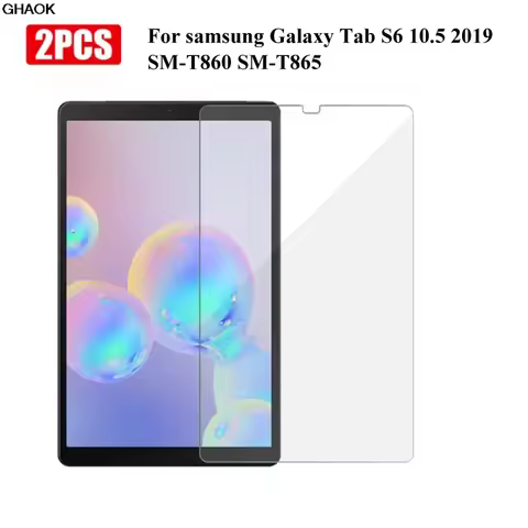 2PCS Tempered Glass For Samsung Galaxy Tab S6 10.5 Protective Film 9H Tablet Screen Protector For Sa