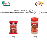 Akasa Kerisik (100g) + Akasa Himalayan Pink Rock Salt Bottle (400G) Bundle