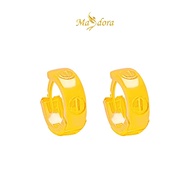 MASDORA 916 Gold Earings Earing Subang Emas - Screw Mark Spring (EMAS 916/22K)