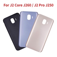 Back Cover For Samsung Galaxy J2 Core J260 J2 Pro 2018 J250  Battery Cover Rear Door Housing Case Replacement