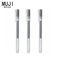 Muji Muji Gel Pen 0.5 Student Pen Gel Recharge 0.38 Black Inspection Text