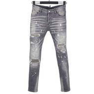 6058 Four Seasons New Style DSQUARED2 Jeans Men's Gray