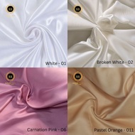 Kain Satin Velvet Premium Polos Bridesmaid [Harga 1 Roll - Isi 50