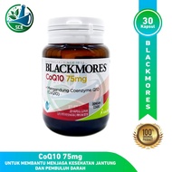 Blackmores COQ10 75mg Contents 30 - Heart Health Supplement