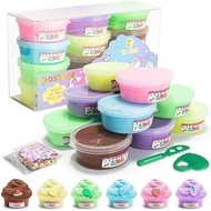 Slime Kit for Girls and Boys, Safe and Fluffy Slime for Kids, Stress Relief Kids Slime Kits for Todd