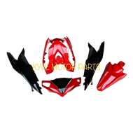 HONDA BEAT V2 BODY COVER SET RED ORIGINAL 100%