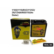BATTERY BATERI motor motorcycle YTX9ABS YTX7LBS YB5LBS YTZ6S YB3LBS YTZ5S YTX7ABS XFINO YAMAHA HONDA