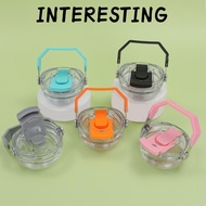 INTERESTING Cup Lid, Splash Spill Proof Replacement Bottle Lid, Portable Multicolor Transparent Ther