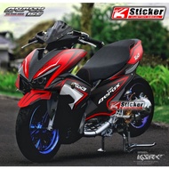 CUSTOM AEROX 155 FULL BODY DECAL - AEROX 155 DECAL LATEST MOTIF Kt11