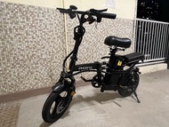 鳳凰🚲電動自行車 Phoenix 電動折疊電動自行車代駕超輕便攜小型代步助力鋰電池新國標電瓶車