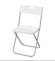 《 IKEA 》GUNDE 白色 折疊椅 摺疊椅 會議椅 活動椅 戶外椅 辦公椅 椅子 麻將椅 餐椅 工作椅 讀書椅 電腦椅 合椅
