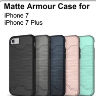 iPhone 7 / iPhone 7 Plus Matte Armour Case Casing Cover