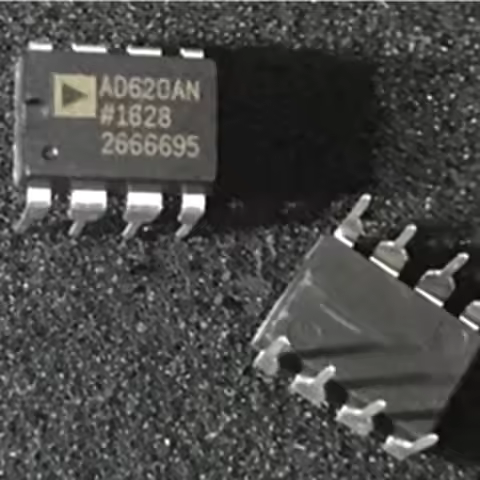 Brand New Original Ad620Anz Ad620An Dip-8 Direct Plug-In Low-Power Instrumentation Amplifier Ic Chip