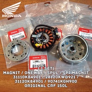 ORIGINAL CRF 150L MAGNETIC/ONEWAY SPUL PACKAGE 31110K84901/28120KWB921/31120K84901/90741KGH900 HONDA