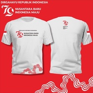 Indonesian INDEPENDENCE 79TH ANNIVERSARY T-SHIRT || New INDONESIAN NUSANTARA MAJU T-SHIRT || Officia
