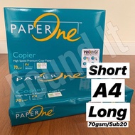 [Found It] Paper One Bond Paper 70gsm / Sub 20 / Short A4 Long / Copier Paper / PaperOne Copy Bondpa