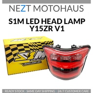 S1M Y15ZR V1 LAMPU DEPAN MERAH HEADLAMP RED INNER Cutting Zhipat