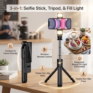Bluetooth Selfie Stick R1 3 In 1 170CM Selfie Stick Remote Bluetooth Selfie Stick With Remote Tripod