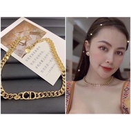 Women's CD brand necklace