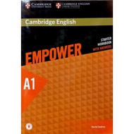 Book-Cambridge English Empower Starter A1 Workbook with online accessory