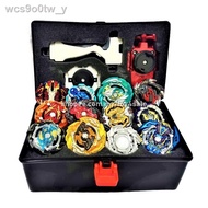 ♚✅ Beyblade Set -12pcs Burst Toys Box Set Arena With Launcher Set Stadium Metal Top Bey Blade Blades Bayblade Gasing Toy