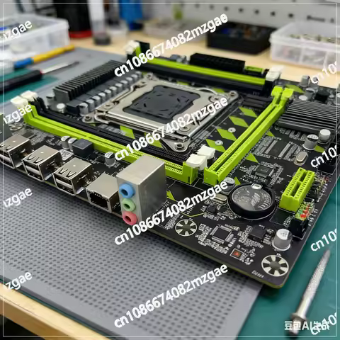 New X79G Desktop Motherboard LGA 2011 DDR3 M.2 Interface Real X79 Chip Mainboard