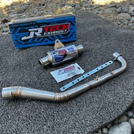 knalpot Rbt gtx kph JR TECH Vega jupiter supra revo blade smash type TR2 TITAN
