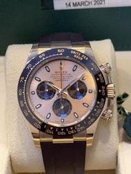 👑🩷勞力士 Rolex 116515ln 粉紅面 膠帶 2021年 全套齊🏷️