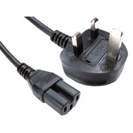 AC 3PIN MOLDED 13A PLUG 1.5Meter (SIRIM APPROVED) KETTLE AC CORD CABLE