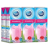 Dutch Lady UHT Strawberry Milk 6 x 200 ml