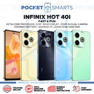 [Malaysia Set] Infinix Hot 40i | Hot 40 Pro (256GB ROM | 8GB RAM) 1 Year Infinix Malaysia Warranty