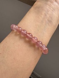 冰粉 冰飄南紅瑪瑙手串手鏈 7mm, South Red Agate Bracelet, bracelet,bracelets, Earrings, earring,ring,rings,pendan
