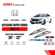 Honda Civic FC Conventional Car Windshield Wiper Free 5 Bonus