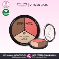 BYS Cosmetics 3-IN-1 Face Sculpting Palette (444) l Fresh Faced