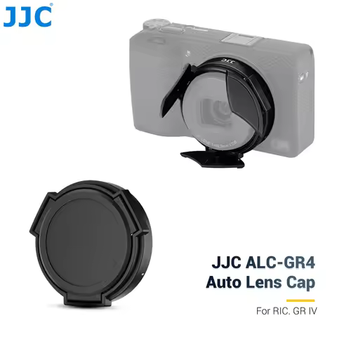 JJC Automatic Lens Cap Cover For Ricoh GRIV GR IV GR4 GR IV HDF/Monochrome Lens Coque Compatible wit