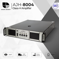 (ใช้โค้ดลดอีก10%) AUDIO JOCKEY AJH-8004 เพาเวอร์แอมป์ 4CH 1300w ที่ 4ohm คลาส H ครอสซับวูฟเฟอร์ในตัว