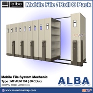 mobile file alba mf aum 104 - roll o pack alba mekanik 50 compartment