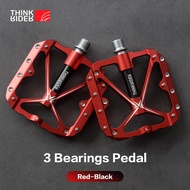 ThinkRider Flat Bike Pedal MTB Road 3 Sealed Bearings Pedal basikal Pedal basikal gunung Pedal bahag