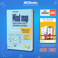 Sách - Mind map English phrasal verbs collocations and idioms - MCBooks