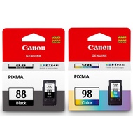 CANON PG-88 PG 88 PG88 BLACK / CL-98 CL 98 CL98 COLOR INK CARTRIDGE