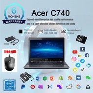 Acer c740 Laptop | 11.6" | 4GB RAM | 256GB | Windows 10 | murah original renovation gaming laptop