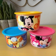 TUPPERWARE LIMITED EDITION - ONE TOUCH (OT) DISNEY MICKEY, MINNIE, DONALDS DUCK TOPPER 600ml (PICK 1)