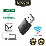 UGREEN USB WiFi Adapter AC650 Dual Band 5G 2.4G WiFi Receiver Dongle Wireless Computer Network Adapt