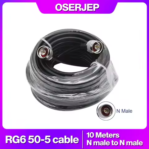 50-5 RG6 50ohms Coaxial Cable For 2g 3G 4G 900 1800 2100 Signal boster repeater yagi log omni ceilin