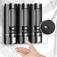 1PC Shampoo Dispensers for Shower Wall Mounted, Shower Shampoo Dispenser 2/3 Chamber No Drill Shampo