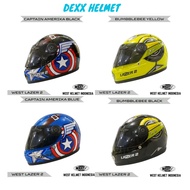 FULL FACE WEST CHILDREN'S HELMET AGES 3-8 YEARS SNI CHARACTER
