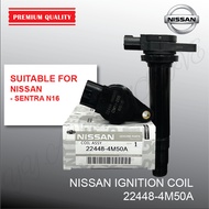 NEW ORI NISSAN PLUG COIL 22448-4M50A FOR SENTRA N16 1.5 1.6 1.8 IGNITION COIL