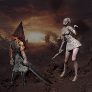 Silent Hill F Figma Triangular Head Red Pyramid Faceless Nurse Movable Figurine Model Ornament