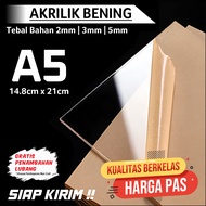 Clear Acrylic a5 | Acrylic a5 | A5 acrylic size A5 acrylic size 10.5 x 14.8 cm